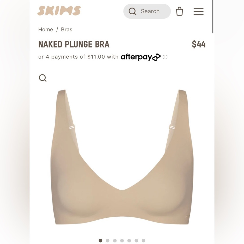 Skims Naked Plunge Bra